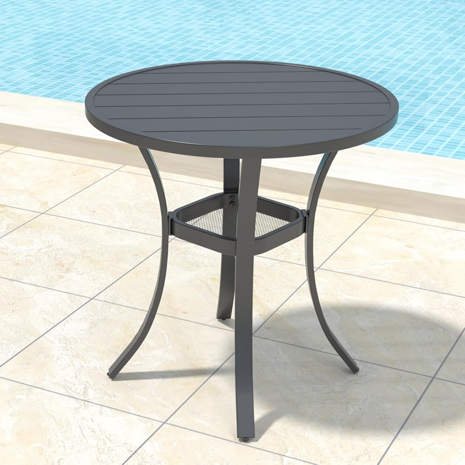 3pc Aluminum Stackable Patio Dining Set