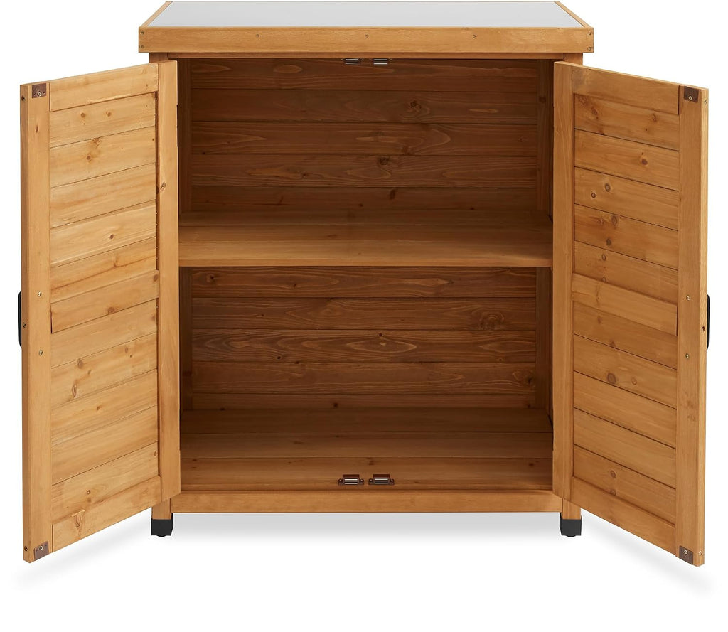 Natural Wooden Garden Potting Bench