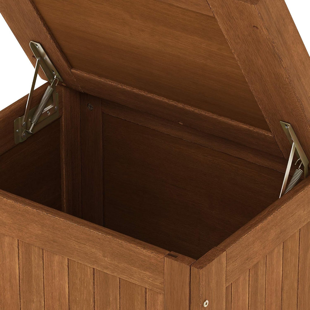 Natural Tioman Hardwood Outdoor Storage Box